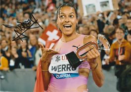 Audrey Werro / Originalautogramm
