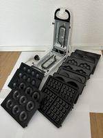 6in1 Snack-Maker Waffeleisen mit Wechselplatten, 700 Watt
