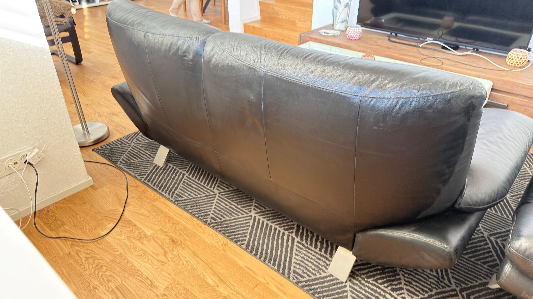 Pfister Divani: Schwarze Sofa Kombi von Möbel Pfister – Usato da Tagelswangen venduto da GugusLala 6