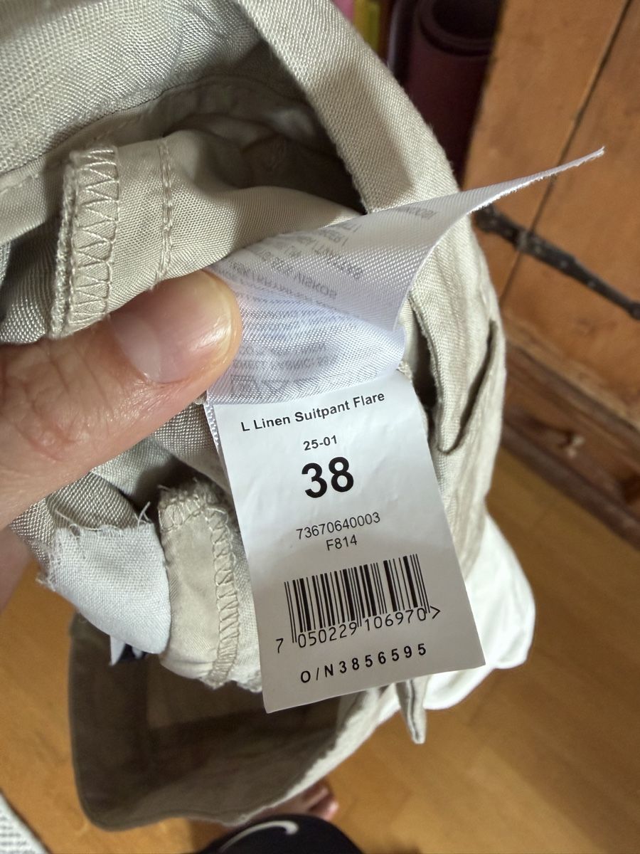 Pantalons: Leinenhose beige, Gr38 – Neuf (Voir description) à Zürich par zucchetti13 3