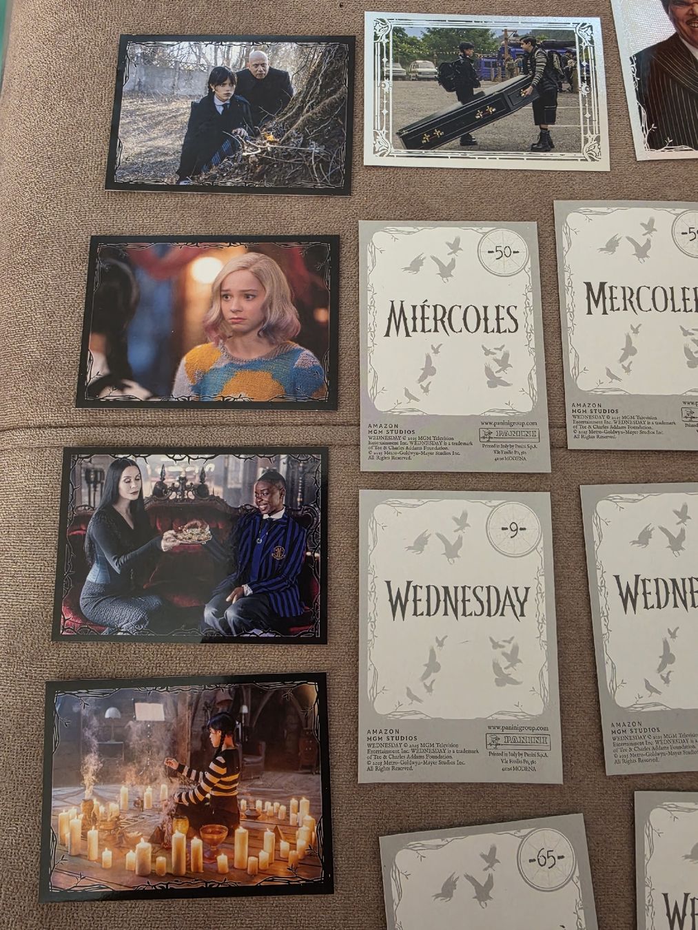 Panini Carte collezionabili: Wednesday Sticker, Panini Set – Nuovo (secondo la descrizione) da Langenthal venduto da SchwarzeRose5 1