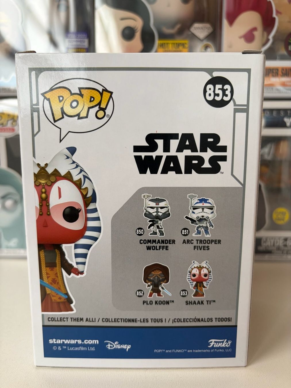 Funko Figurines: Funko POP! Star Wars: Clone Wars Shaak Ti Phosphorescente – Neuf avec emballage d'origine à Le Mouret par perfectbijou 2