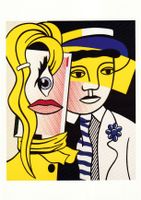 Roy Lichtenstein Stepping  out 1978. 2008 Prolliteris Zürich