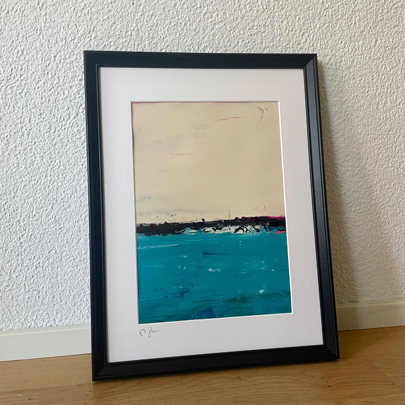 Dipinti: Florida Keys Acryl Bild Abstrakt Moderne Kunst Dekor – Nuovo (secondo la descrizione) da St. Niklausen LU venduto da Stefan_Bammert_Art