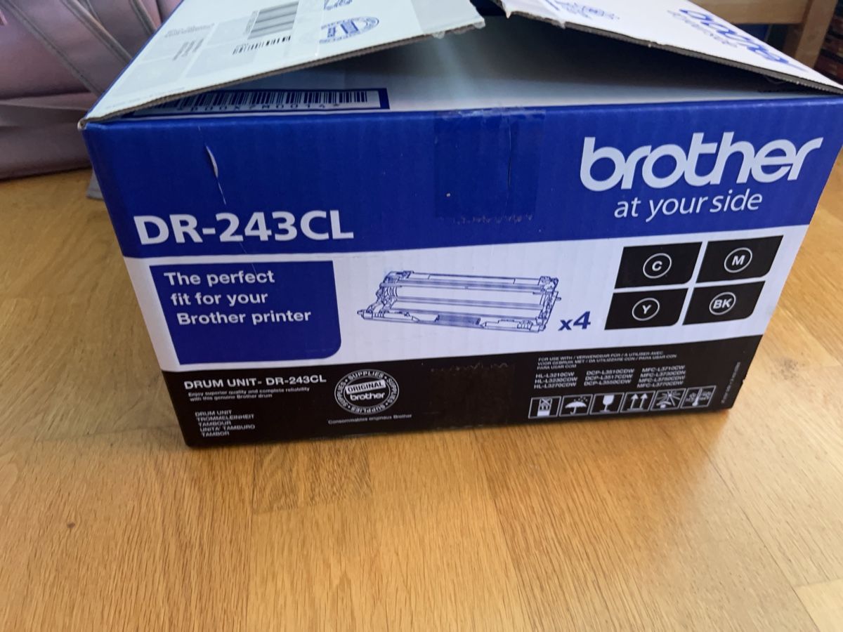 Brother Filamento: Trommeleinheit/Drum Unit DR-243CL Neu – Nuovo (secondo la descrizione) da Schaffhausen venduto da Colink18 2