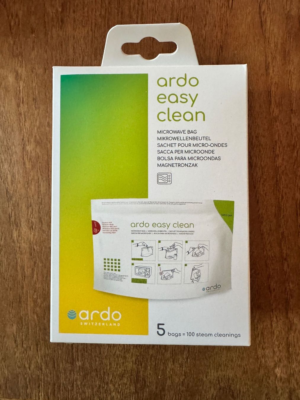Pasti del neonato: Ardo - Easy Clean Mikrowellenbeutel – Nuovo e nell'imballaggio originale da Zürich venduto da BenJoMusic