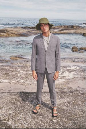 D'CONSTRUCTED Anzug Stony Spark Fitted · Gr.50