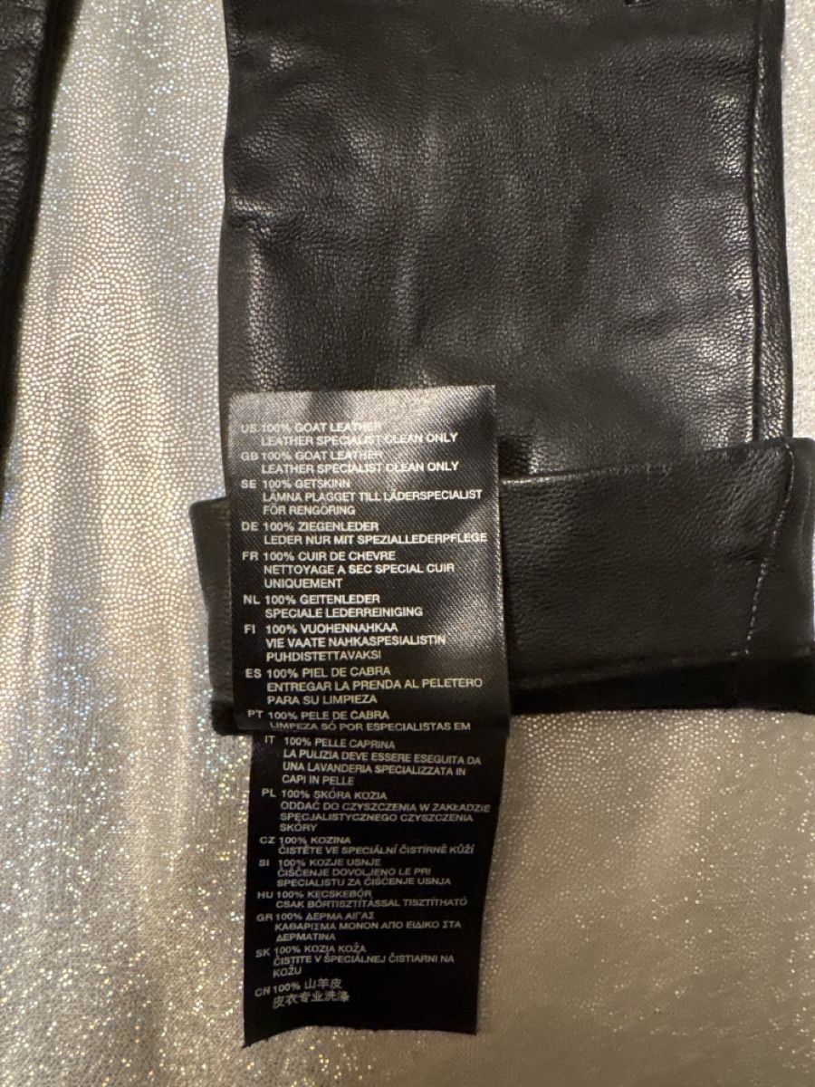 H&M Guanti & manicotti: Handschuhe Leder schwarz Grösse L neu – Nuovo (secondo la descrizione) da St. Gallen venduto da moo_q6pg 3