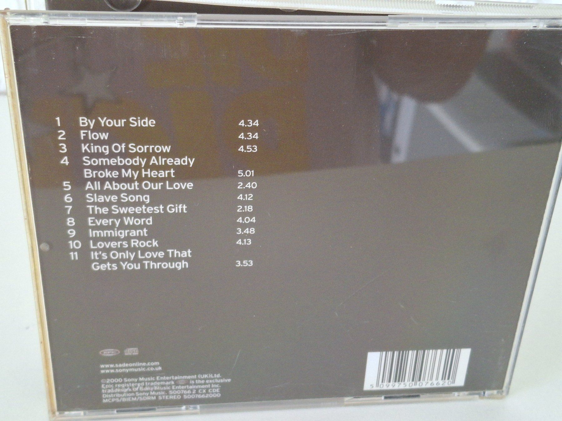 CDs: CD Sade -  Lovers Rock – Gebraucht aus Aarberg von Jackup1 1