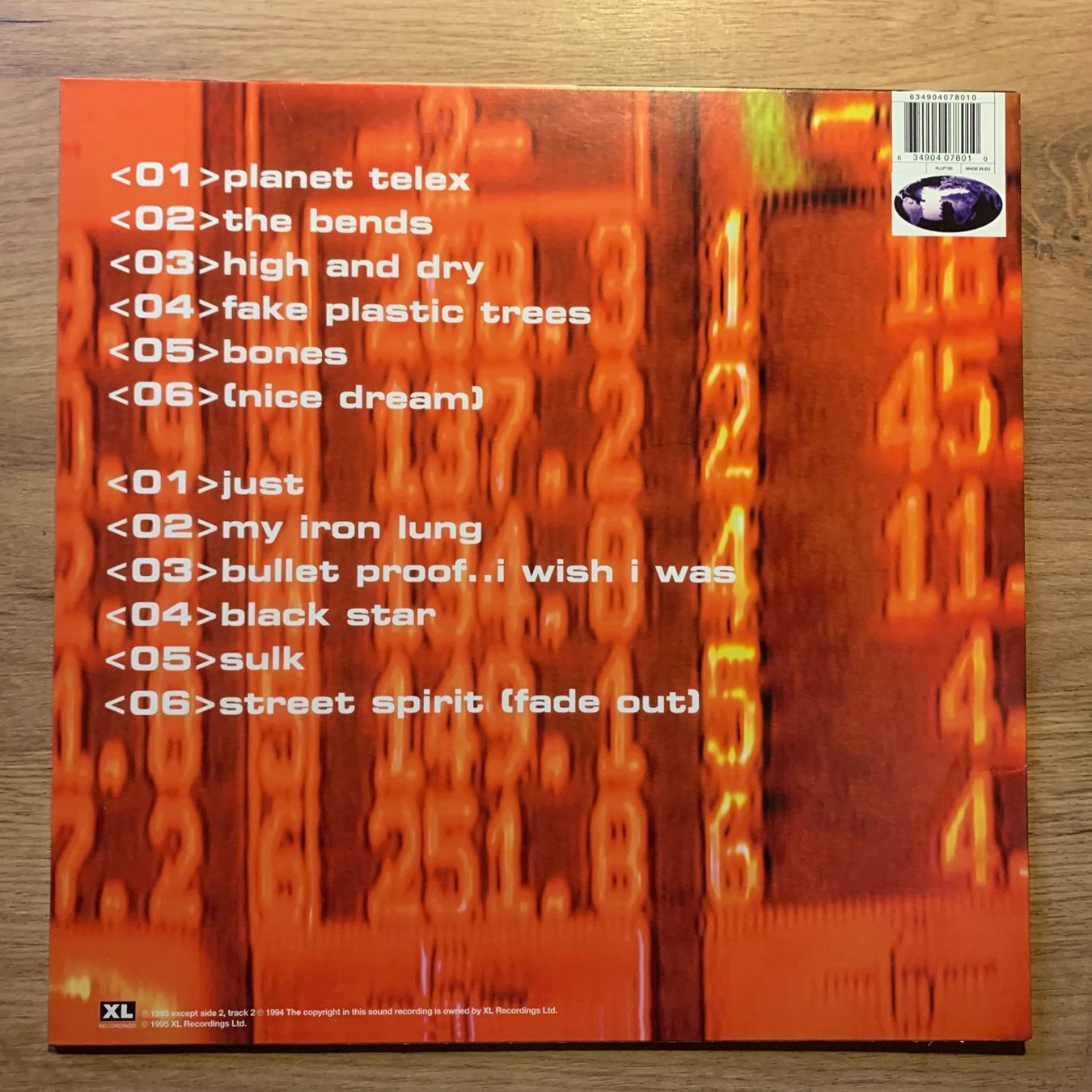 Dischi in vinile: RADIOHEAD - THE BENDS...RE EU...EX/NM – Usato da Gals venduto da Diskopatshop 2