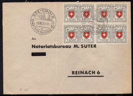 STE  -  CROIX  8.VII.50      K - Stempel  85