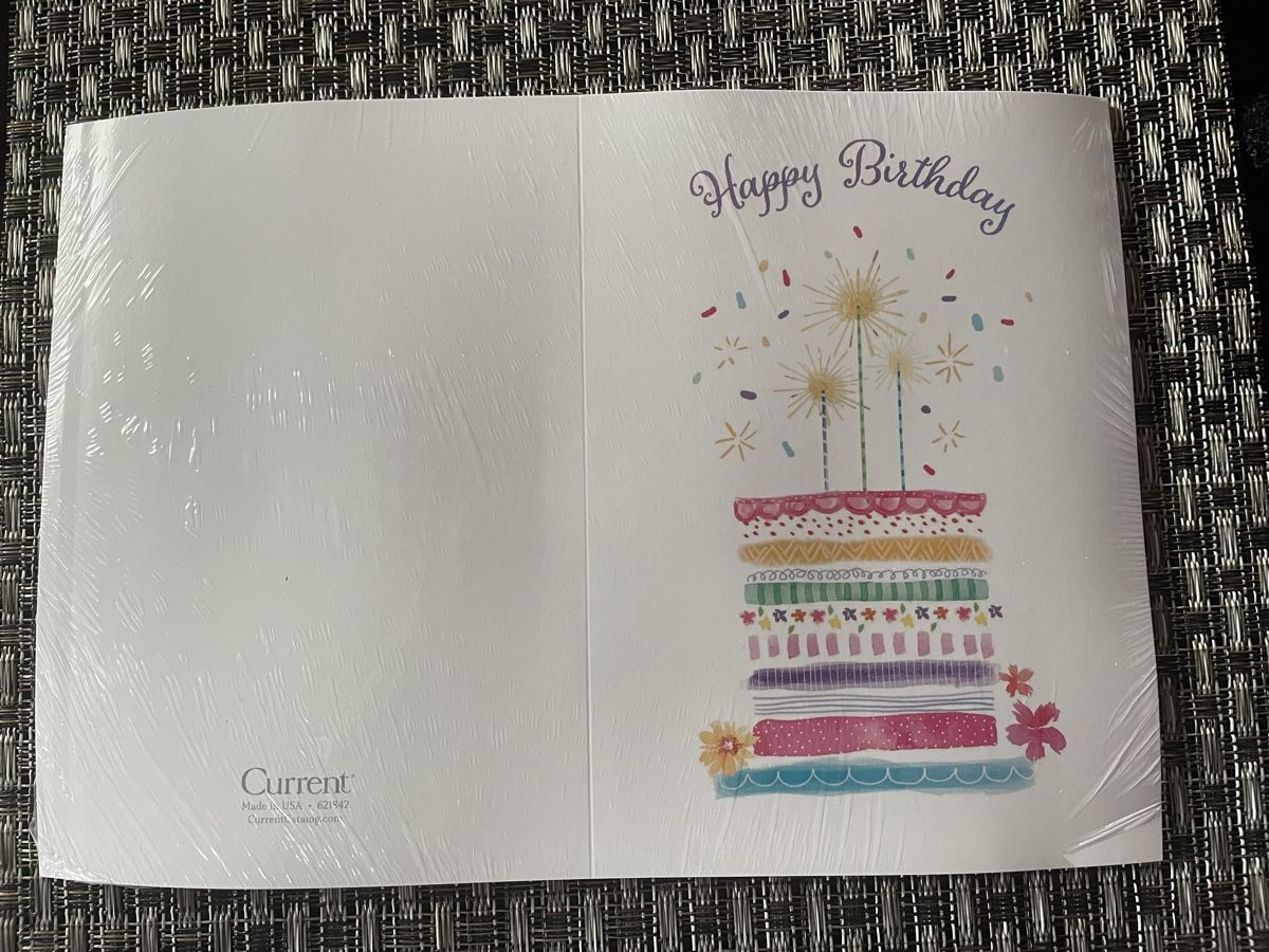 Karten: 8 New Birthday Cards with Envelopes – Neu und originalverpackt aus Buttikon SZ von trzurigo