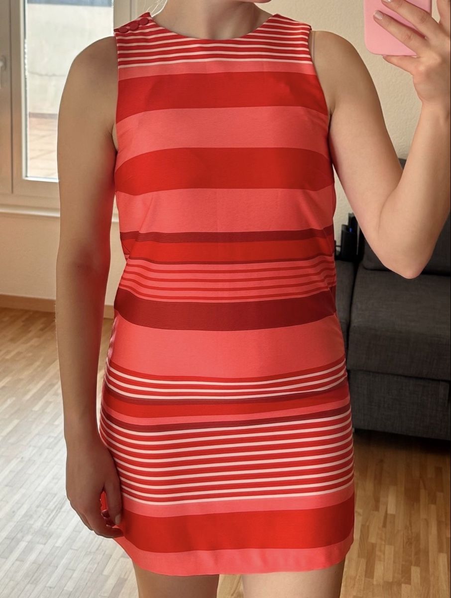 Mango Kleider: Mango dress striped red/pink size XS  – Neu (gemäss Beschreibung) aus Luins von vvs_7kqr