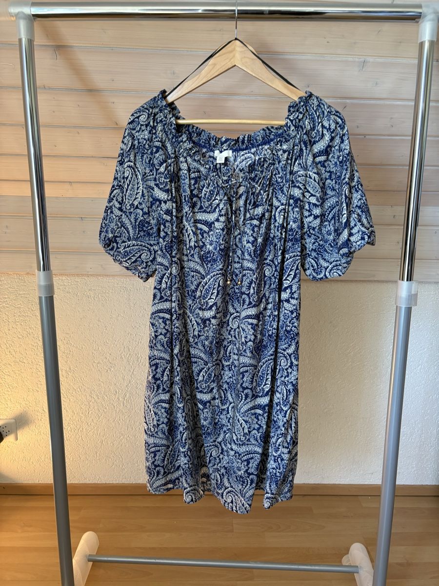 H&M Vestiti: KURZES KLEID MIT PUFFÄRMEL – Nuovo (secondo la descrizione) da Bettwiesen venduto da wombat90