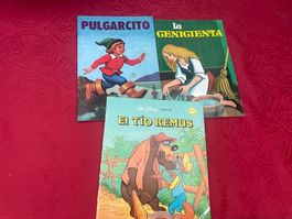3 Hefte Geschichten Spanisch (El tio Remus, Pulgarcito, Ceni