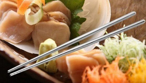 ALGON Edelstahl Grillspieße - 6er Set Wiederverwendbar 35cm