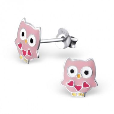 Orecchini pendenti & Orecchini a lobo: Eule rosa Kinderohrstecker 925 Silber – Nuovo e nell'imballaggio originale da Wetzikon ZH venduto da shoo-shoos