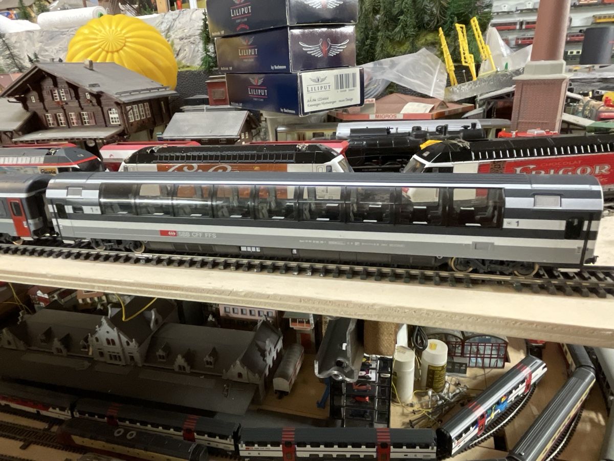 Roco Modelleisenbahnen: Roco SBB CFF FFS Waggons 2-teilig neuwertig – Neu (gemäss Beschreibung) aus Gossau SG von Krokodil344 2
