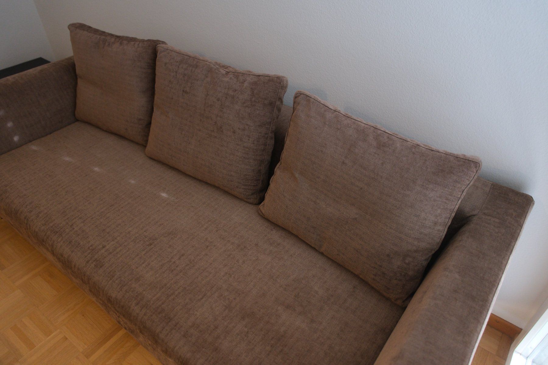 Sofas: Designer Schlafsofa / Bettsofa mit grossem Hocker – Neu (gemäss Beschreibung) aus Weinfelden von PoJeje 5
