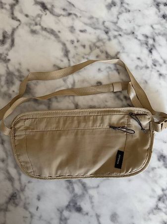 Gürteltasche Travel diskret Rfid beige