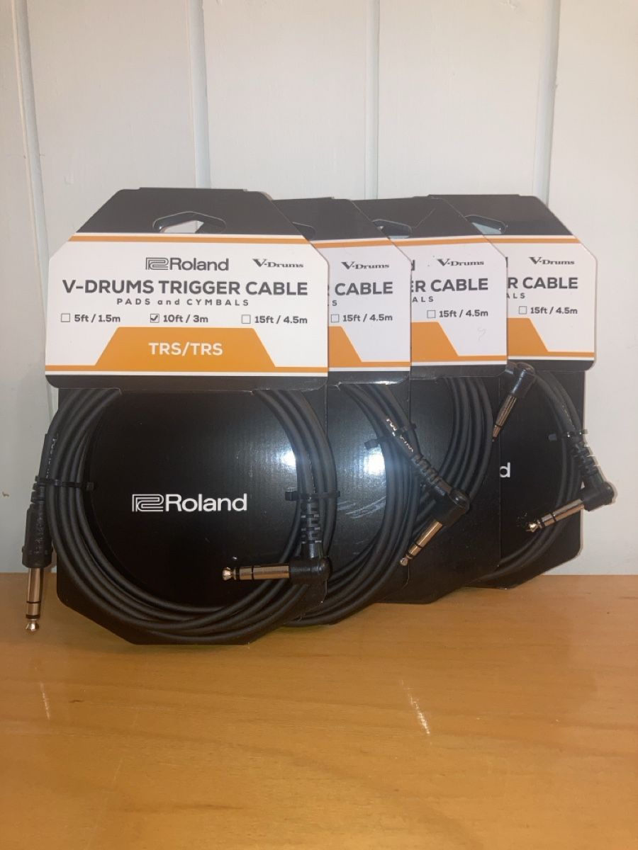 Roland Câbles: Kabel V-Drums Trigger Cable 3m – Neuf avec emballage d'origine à Biel/Bienne par besteleben 2