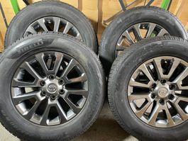 Original Alu Kompletträder 265/60R18 114H M+S Land Cruiser