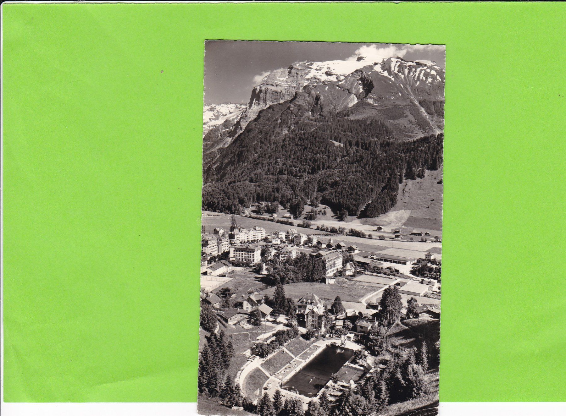 Ansichtskarten: Schwimmbad Engelberg – Gebraucht aus St. Peterzell von neckertal