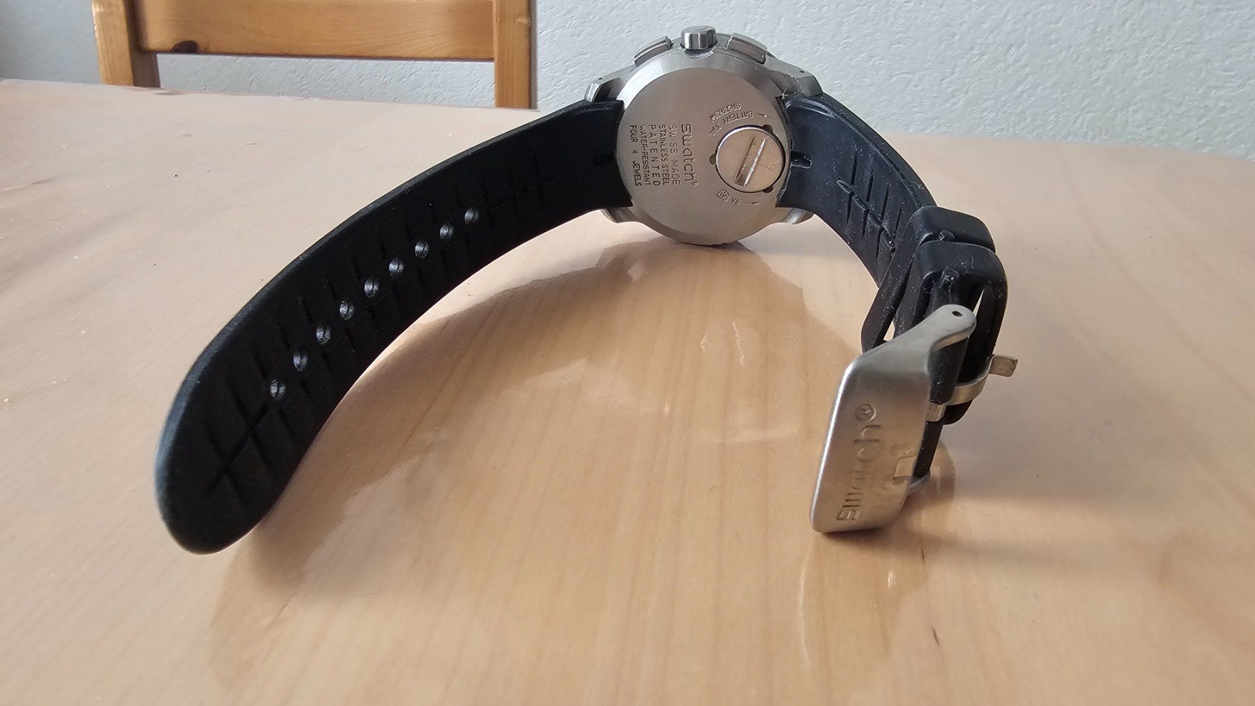 Swatch Uhren: Swatch rétrograde "Evening Black" – Gebraucht aus Etoy von angi020 1