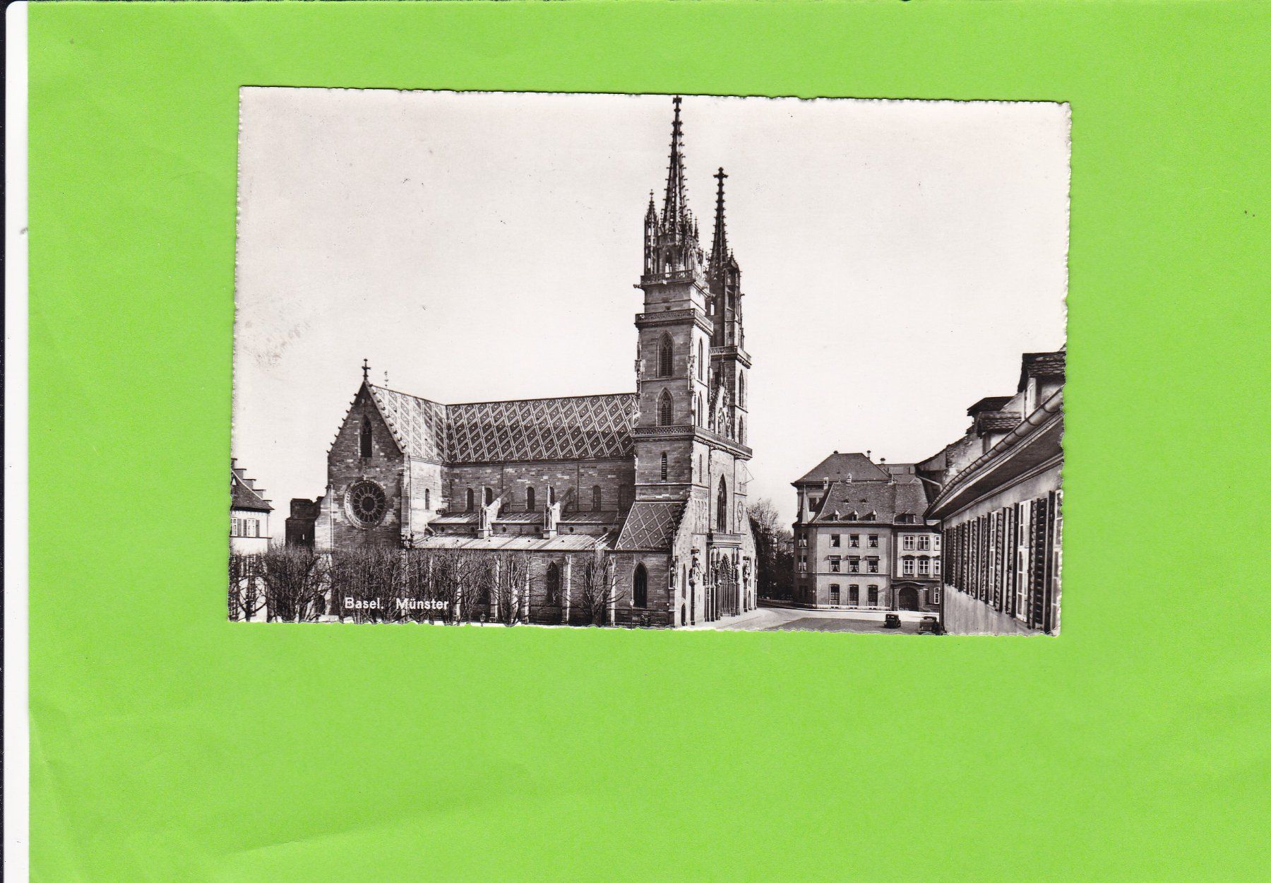 Cartoline postali: Basel-Münster – Usato da St. Peterzell venduto da neckertal