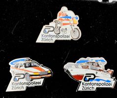 3 Pins Verkehrspolizei Kantonspolizei Zürich