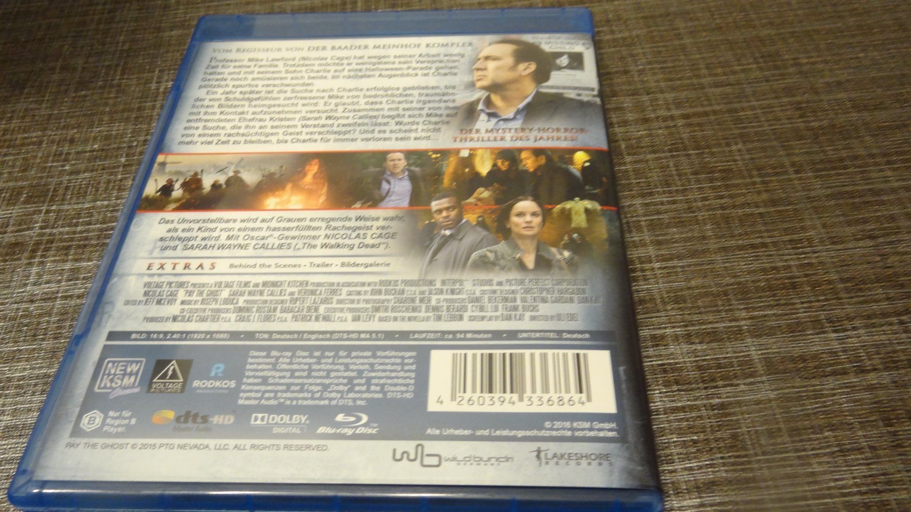Tous les DVDs: Pay the Ghost BLU-RAY – D'occasion à Olten par Disc-Verkauf 2
