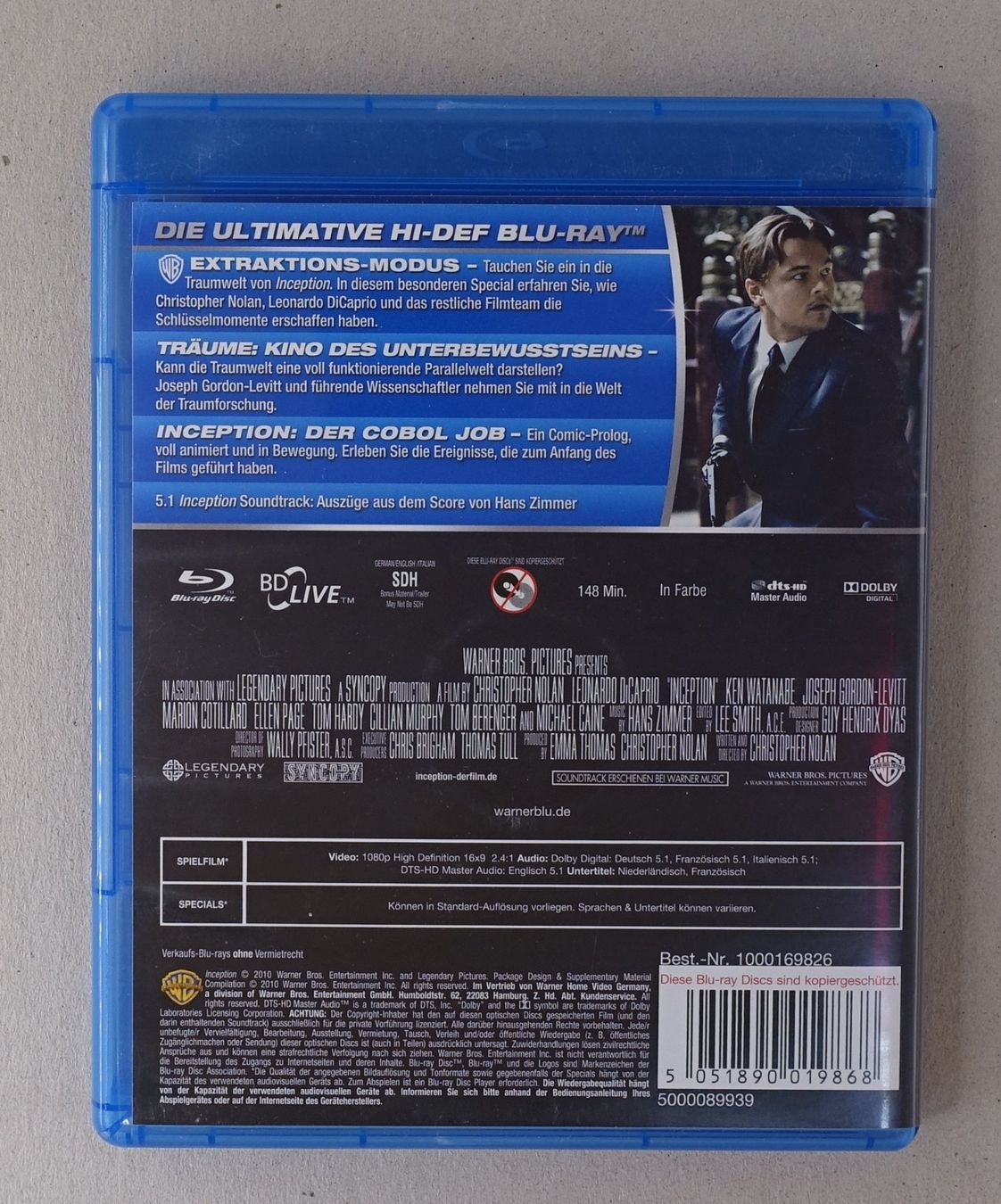 Tutti i DVDs: Inception – Usato da Sessa venduto da fraenklishop 1