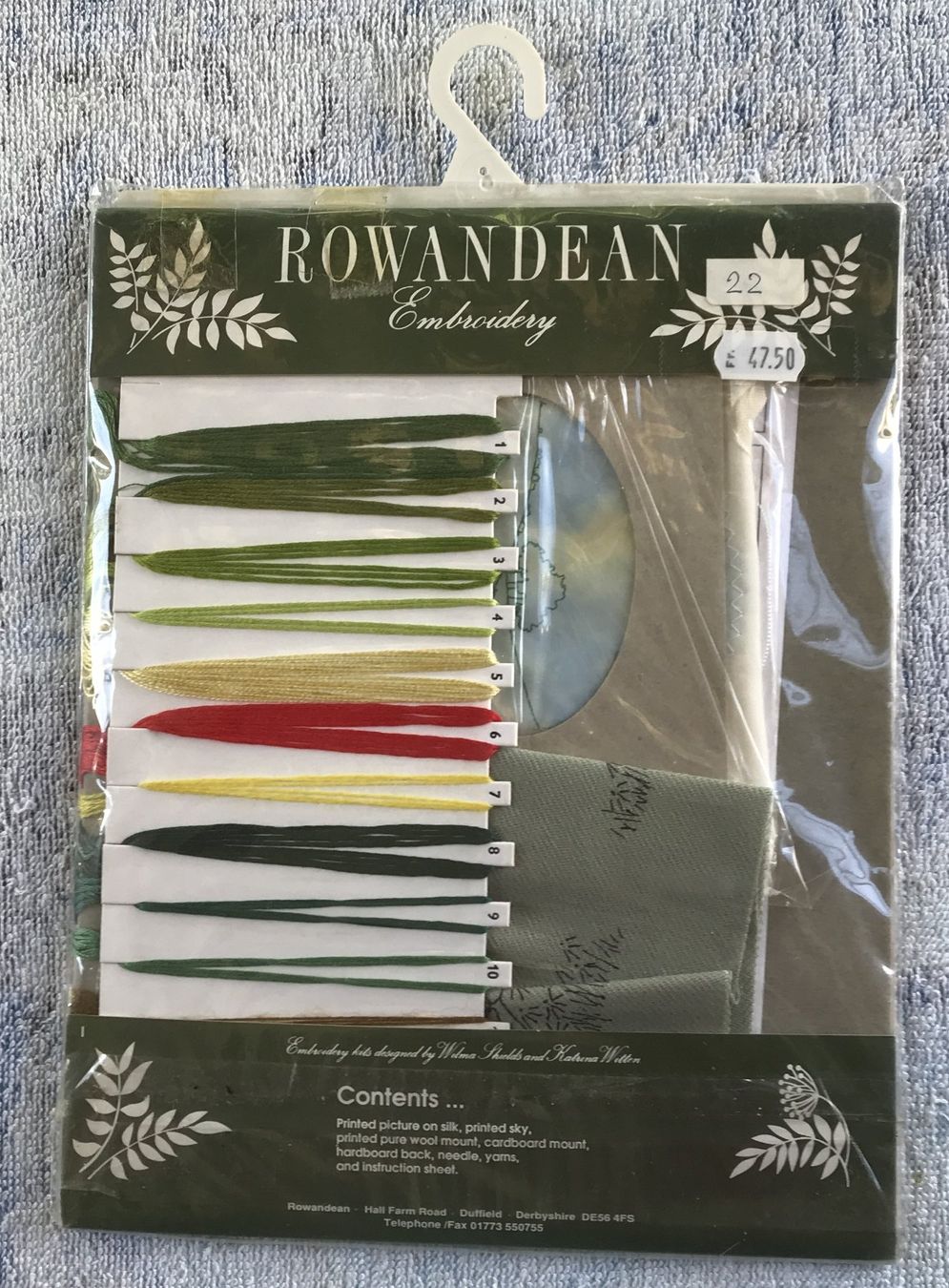 Cerchi da ricamo: LOT ROWANDEAN NEU UND ORIGINALVERPACKT – Nuovo e nell'imballaggio originale da Ostermundigen venduto da wini63 4