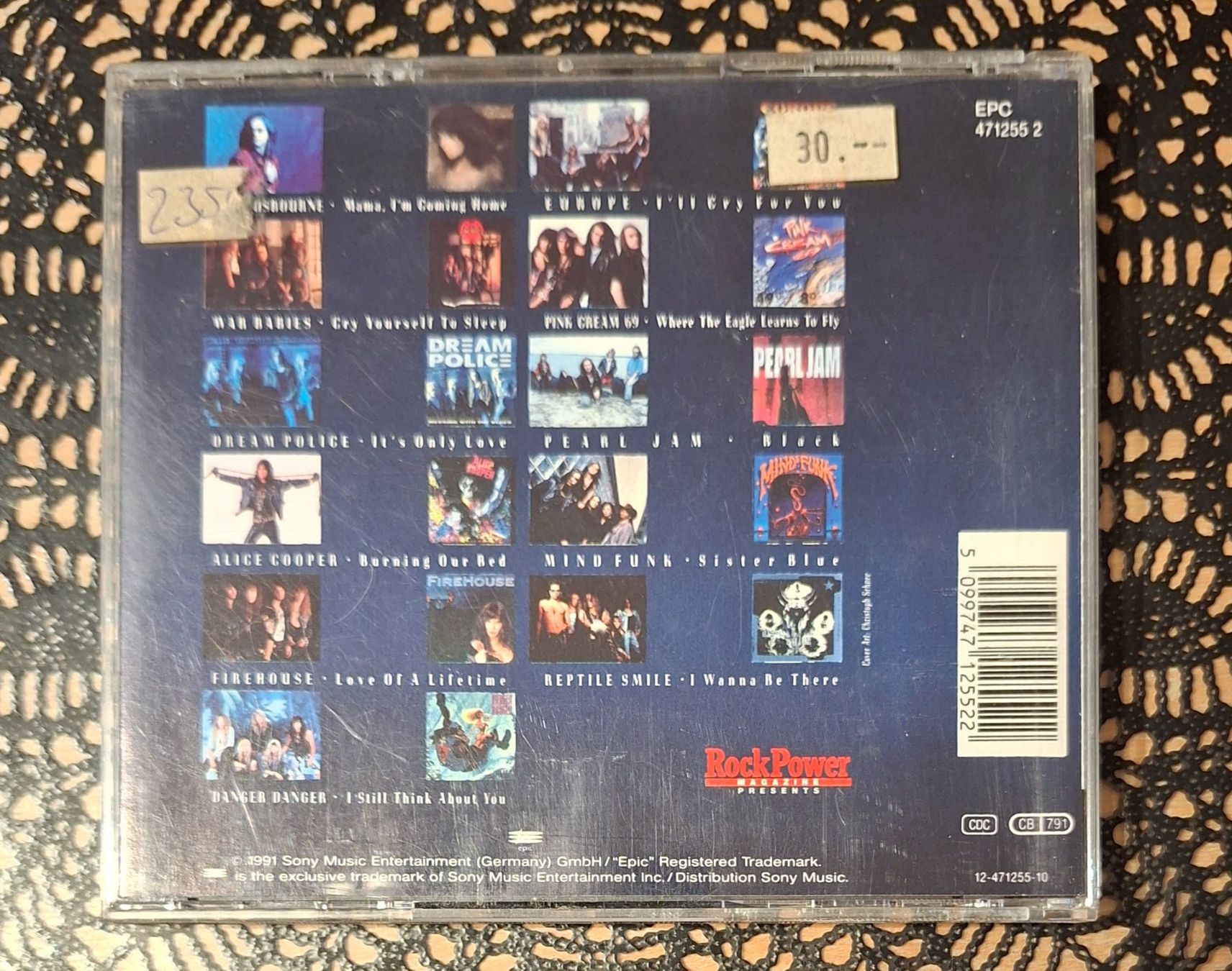 CD: Hard Breakers Vol.2 - Ballads & More, Rock Sampler 1991 – Usato da Schönenberg TG venduto da Gregolino76 1