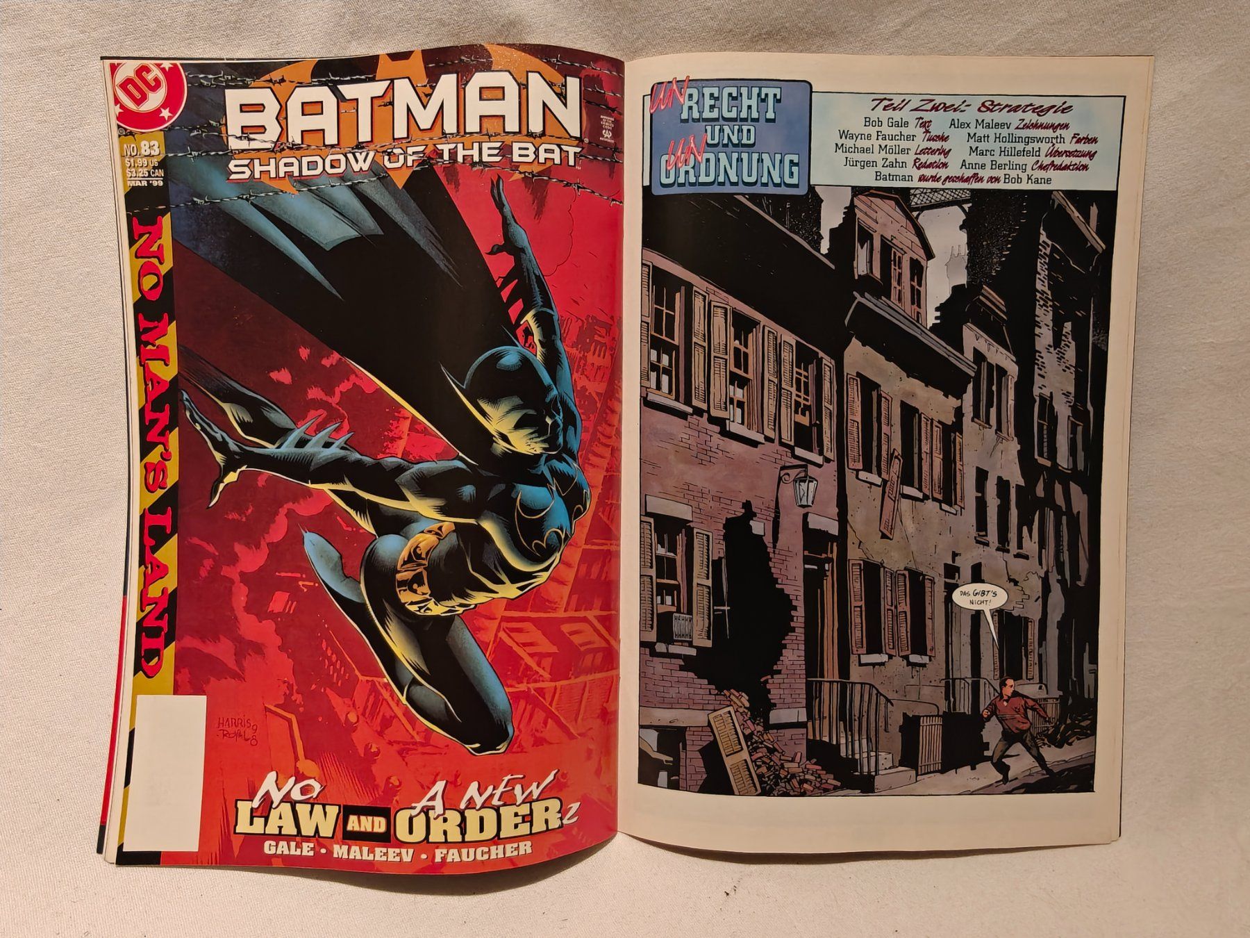 Fumetti: Batman Comic Heft 50 Niemandsland – Usato da Gutenswil venduto da Vulcano21 4