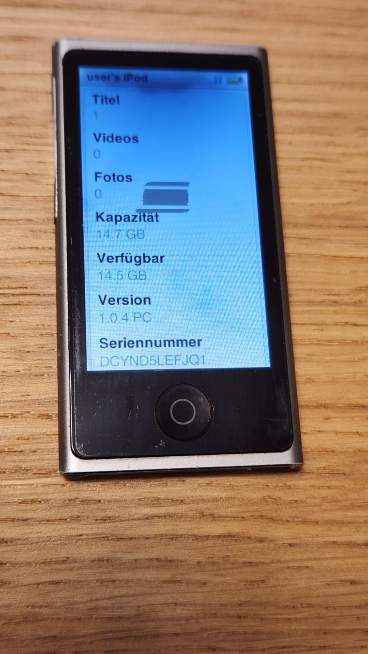 Apple Tragbarer Mediaplayer: iPod Nano 7th gen – Gebraucht aus Zollikofen von lagavulin03 2