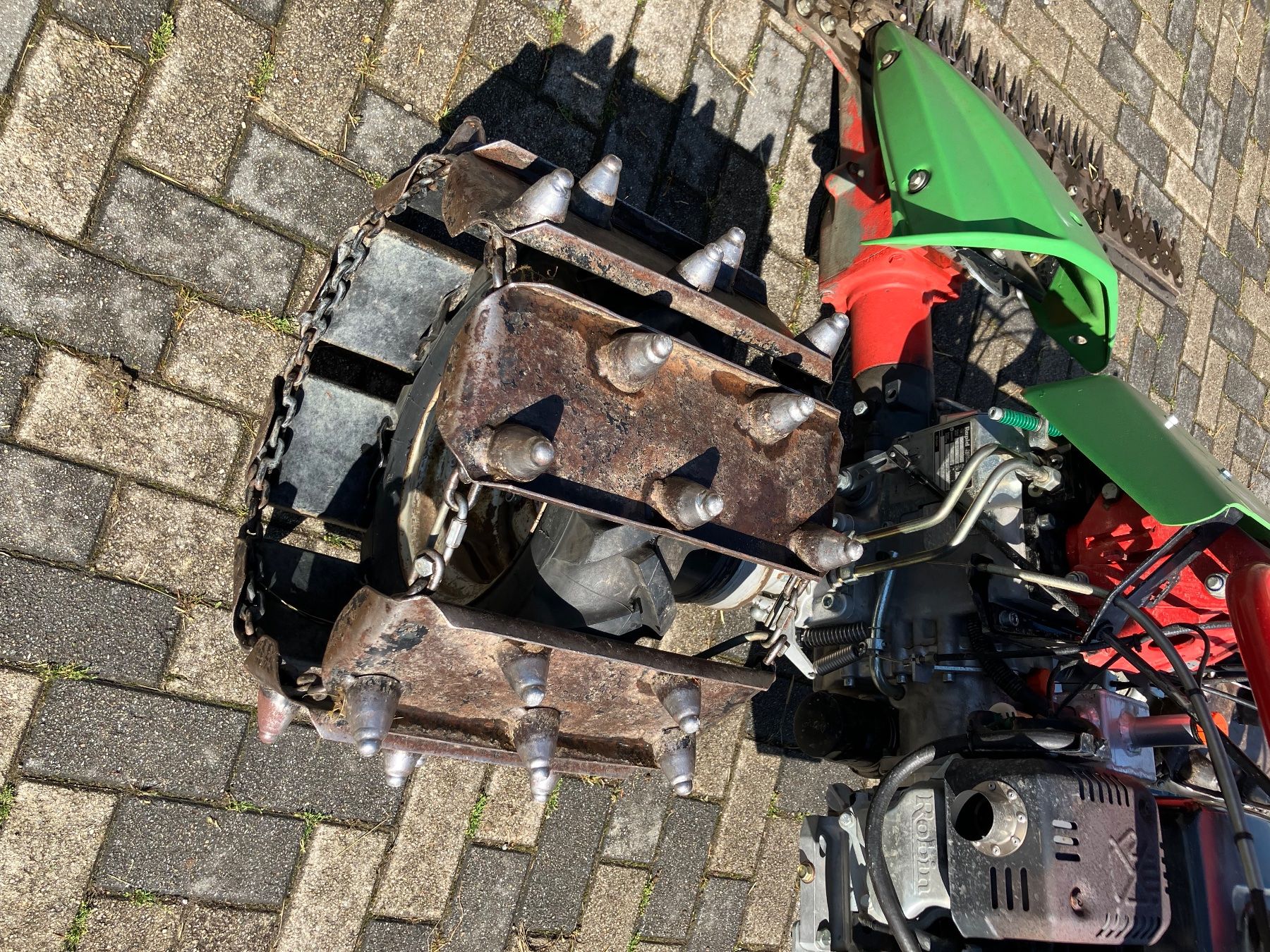 Alle Ersatzteile: Stachelwalzen mit Rad und Spurverbreiterung – Gebraucht aus Wädenswil von fraene87