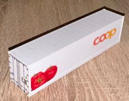 1:87 Coop Kühlcontainer 45ft Tomaten