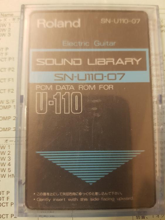 ROLAND Sound Library SN-U110-07 | Kaufen auf Ricardo