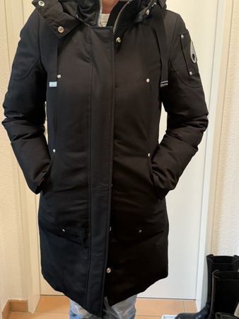 Moose Knuckles Daunenparka, Grösse M, Schwarz, Top Zustand!
