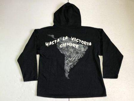 Vintage 90s Hoodie Che Guevara double print size: Boxy M