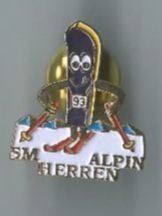 Placchette & Badge: Ski Alpin Herren 93 Pin – Usato da Zürich venduto da t24_de