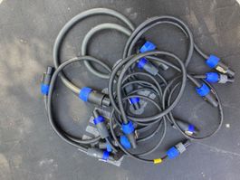Diverse Neutrik Speakon Lautsprecher- Kabel gemäss Fotos