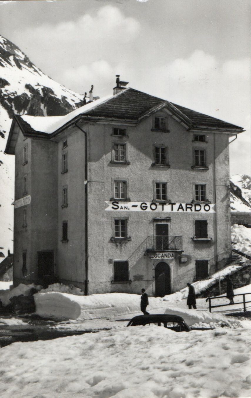 Cartoline postali: L'Ospizio del San Gottardo – Usato da Melano venduto da pisonsdro