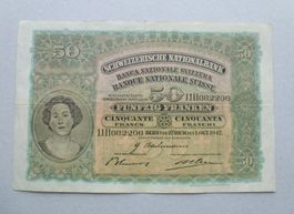 Schweiz ++ 50 Franken 1942