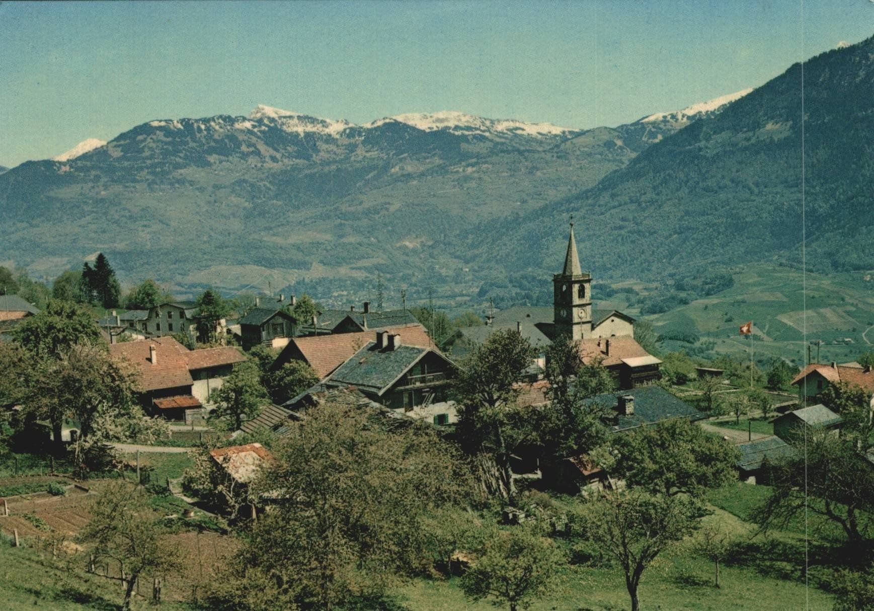 Cartoline postali: Vintage Ansichtskarte Vérossaz, Wallis – Usato da Oberkirch LU venduto da sa_kr