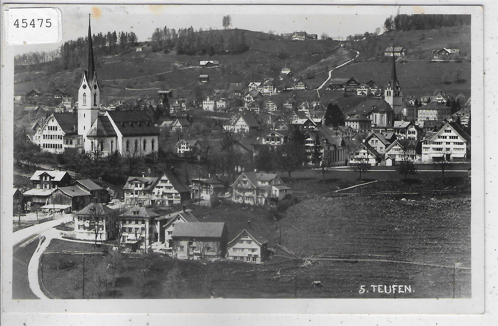 Cartoline postali: Teufen - Generalansicht – Usato da Ettingen venduto da Kartenplanet