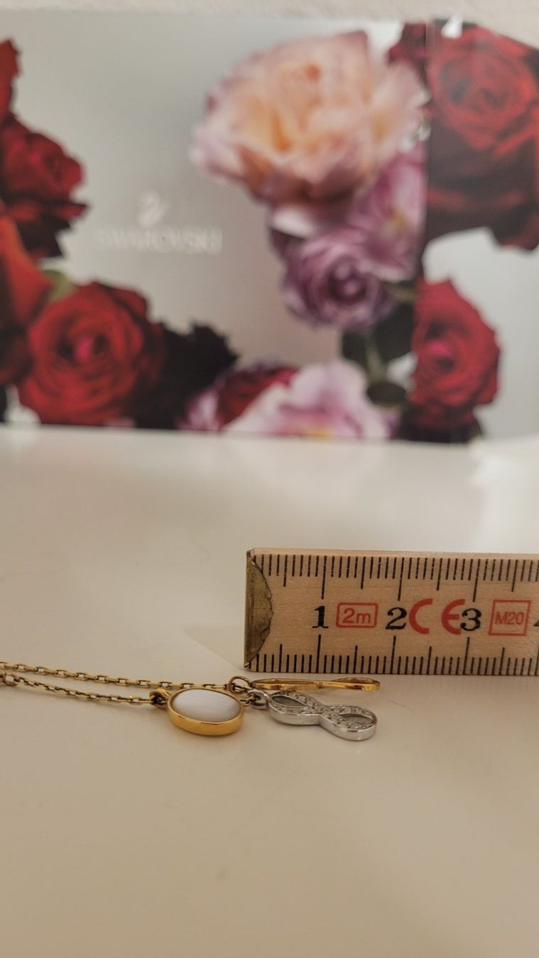 Swarovski Catenine: Swarovski Duo Infitnity Halskette – Usato da Schaan venduto da car_wrv2 5