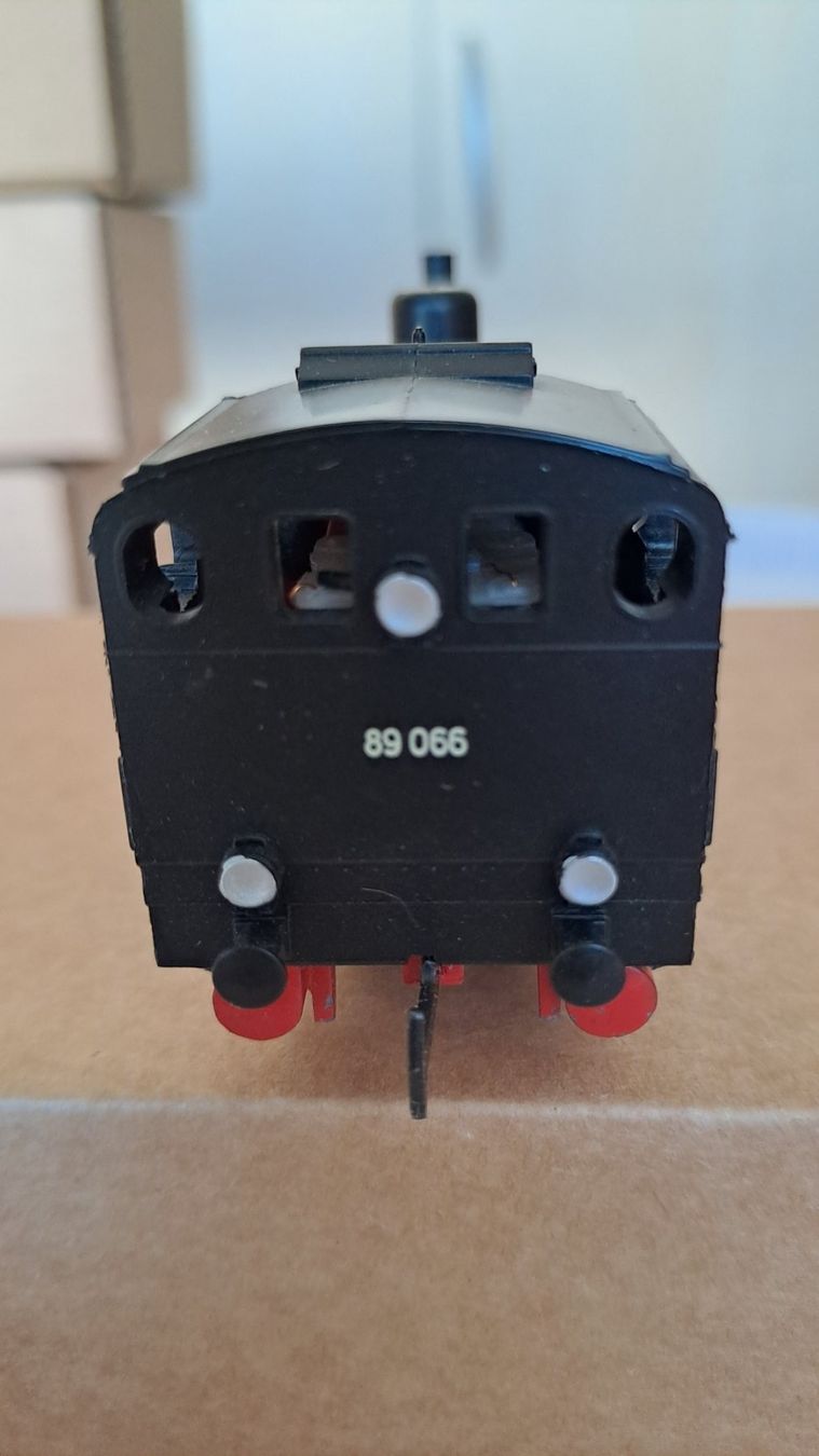 Märklin Modellini di ferrovie: Märklin DB Dampflok BR 89 H0 WS / 51 – Usato da Winterthur venduto da Riebeli333 2