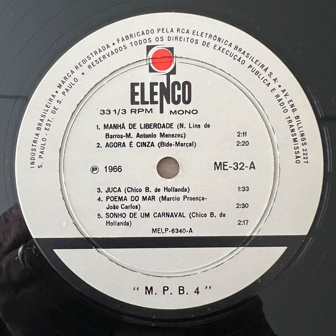 Dischi in vinile: MPB4 - Same / 1. Brasil-Press. 1966 - Very nice Copy – Usato da Gais venduto da soundcave57 2